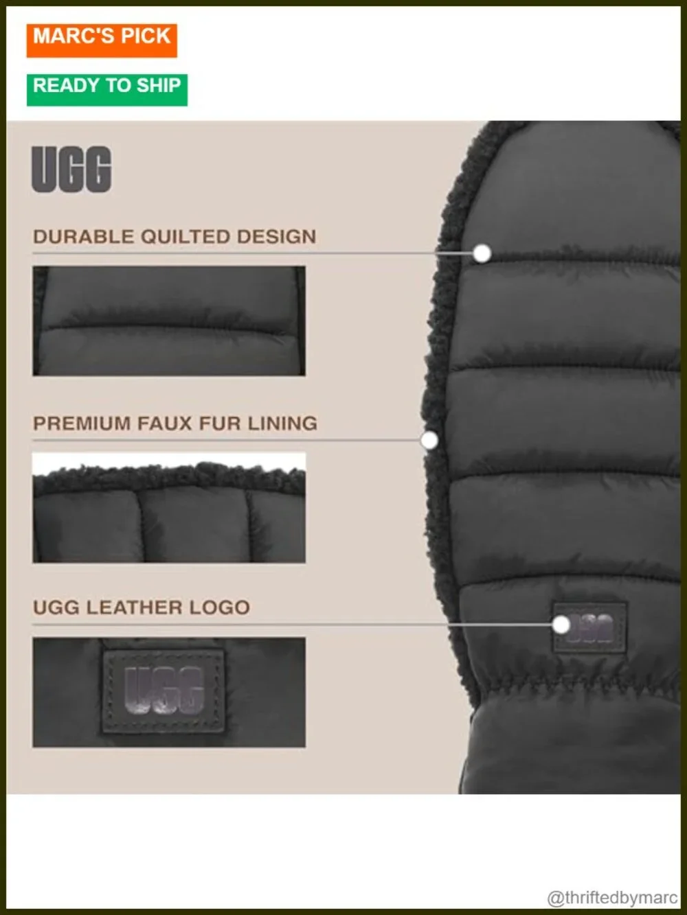 Water-Resistant Nylon Mittens with Recycled Polyester Insulation, Pull-On Style